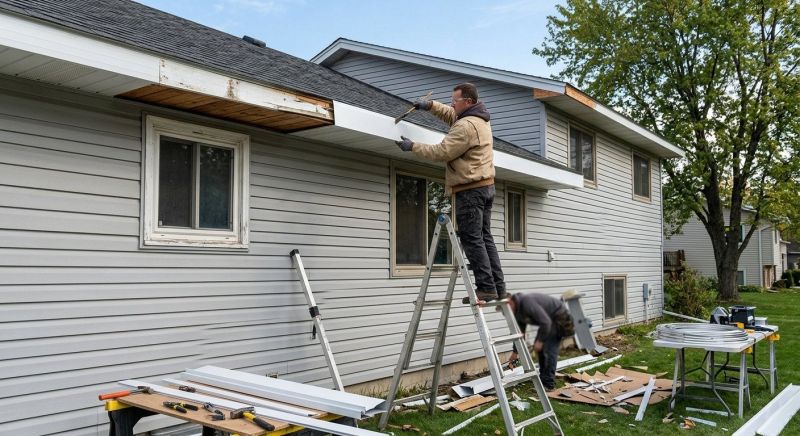 Aluminum Trim Installation in Overland Park, KS