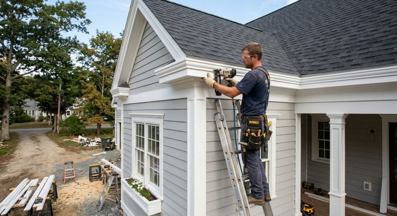 Exterior Trim Carpentry in Olathe, KS