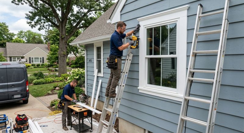 House Trim Installation in Alpharetta, GA
